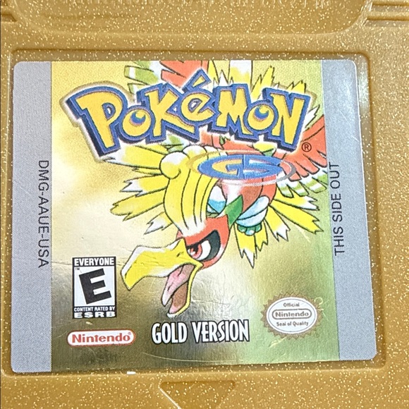 Vintage Nintendo Pokémon Gold Version GameBoy Color 2000 Authentic - Picture 3 of 4